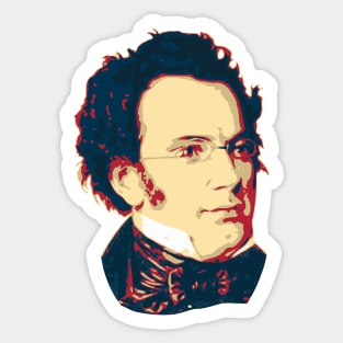 Franz Schubert Sticker